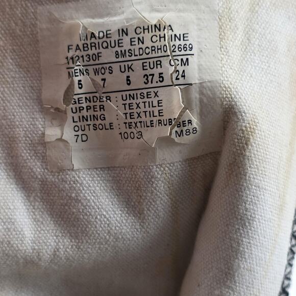 VTG Y2K Converse Chuck Taylor All Star Knee High Lace Shoes Women's Sz 7 Glitter - Picture 15 of 16